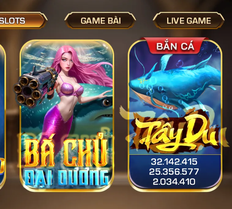 Sảnh Bắn Cá IWin Club Trải Nghiệm Săn Thưởng Đại Dương Đỉnh Cao
