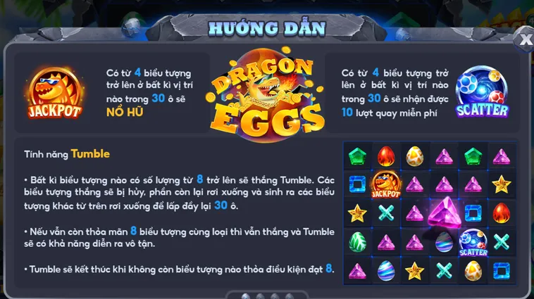 Nổ Hũ Dragon Eggs Tại IWin Club Hành Trình Săn Kho Báu Huyền Bí