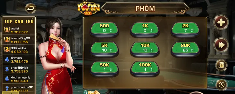Hướng Dẫn Tham Gia Chơi Phỏm Tại IWin Club Đạt Tỷ Lệ Thắng Cao