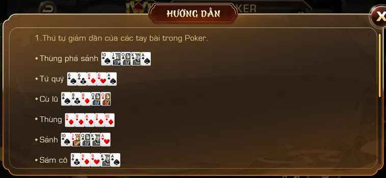Hướng Dẫn Tham Gia Chơi Poker Tại IWin Club Đẳng Cấp Chuyên Nghiệp