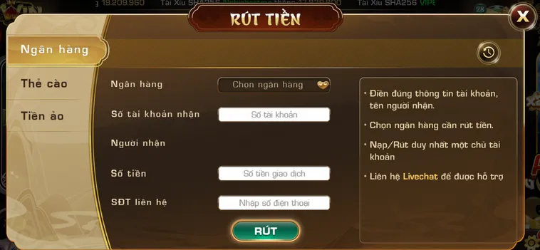 Rút Tiền IWin Club Hướng Dẫn Cách Thực Hiện Giao Dịch Nhanh Chóng Nhất