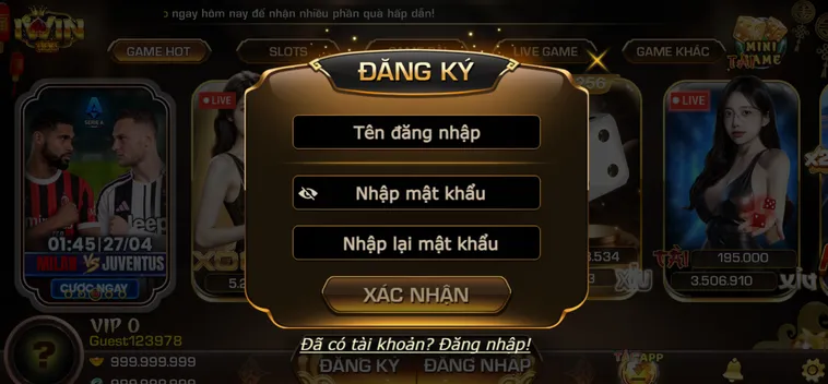 Đăng Ký IWin Club Hướng Dẫn Các Bước Tạo Tài Khoản Nhanh Chóng Nhất